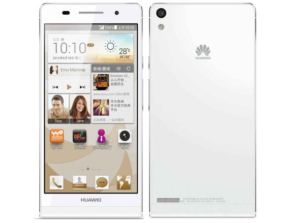 Huawei Ascend P6 s Features and Specs
