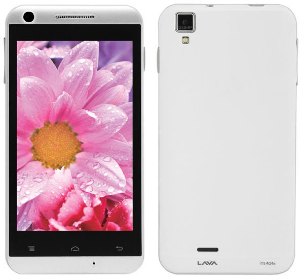 Lava Iris 404e Features and Specifications