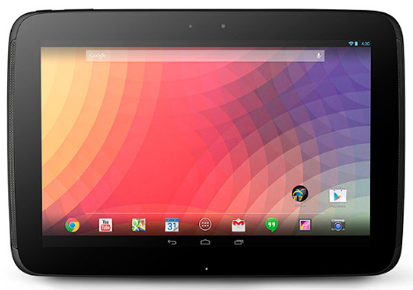 Samsung Google Nexus 10 (GT-P8110) Features and Specs