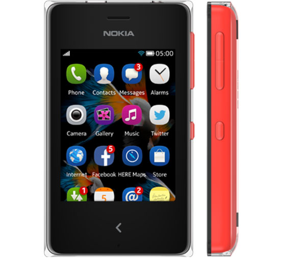 Nokia Asha 500 Features and Specs