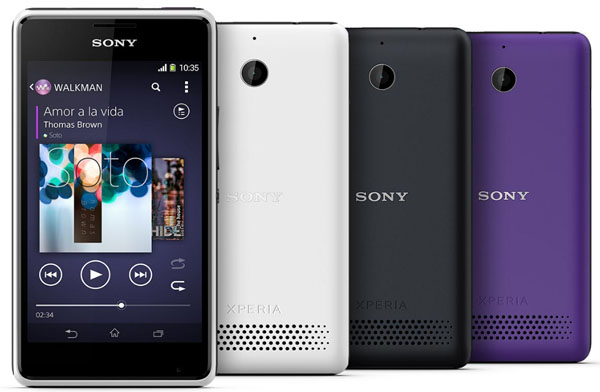 Sony Xperia E1 Features and Specs