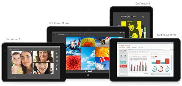 Dell Launches Venue 7, Venue 8, Venue 8 Pro and Venue 11 Pro Tablets in India