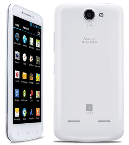 iball Andi 5.5 N2 Quadro Features and Specs