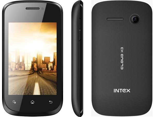 Intex Cloud X3 Features and Specifications