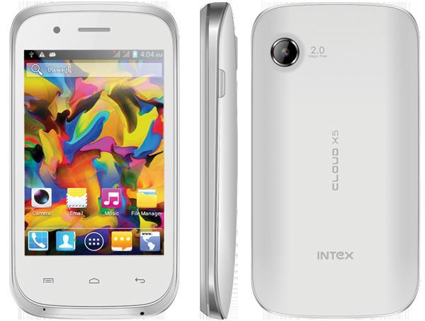 Intex Cloud X5 Features and Specifications