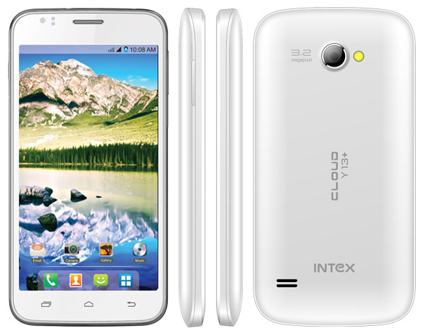 Intex Cloud Y13+ Features and Specifications