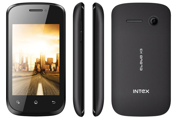 Intex Cloud X3+ Features and Specifications