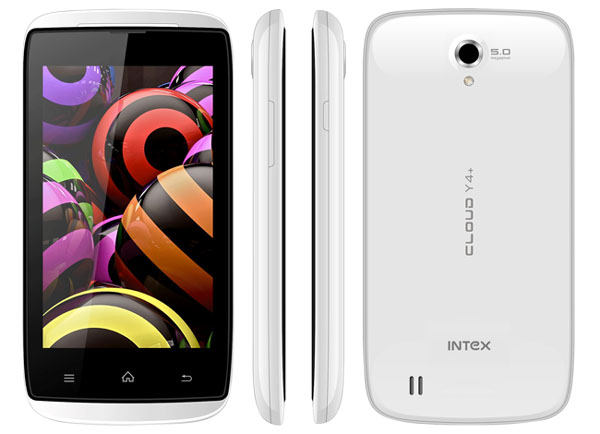 Intex Cloud Y4+ Features and Specifications