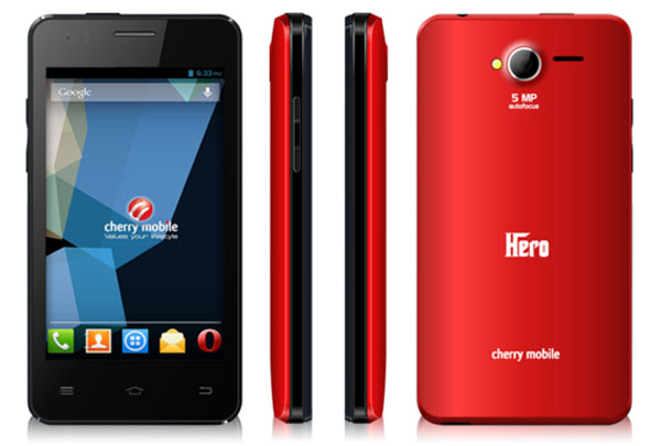 Cherry Mobile Hero Features and Specifications