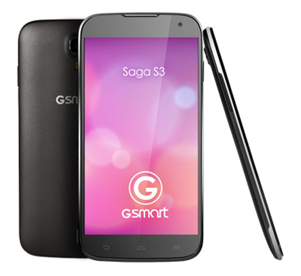 Gigabyte Gsmart Saga S3 Features and Specifications