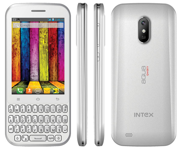 Intex Aqua Qwerty Features and Specifications