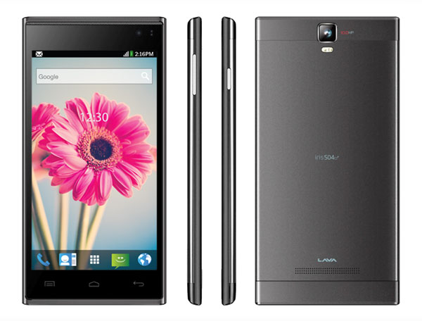 Lava Iris 504Q+ Features and Specifications