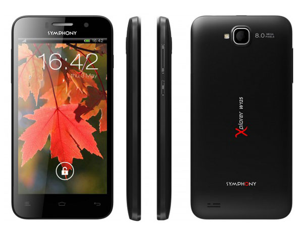 Symphony Xplorer W125 Features and Specifications