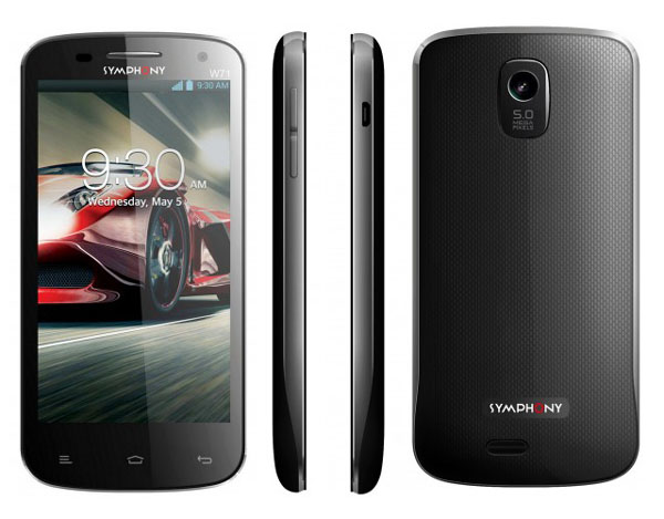 Symphony Xplorer W71 Features and Specifications