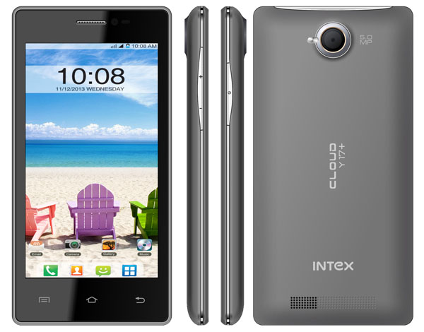 Intex Cloud Y17+ Features and Specifications