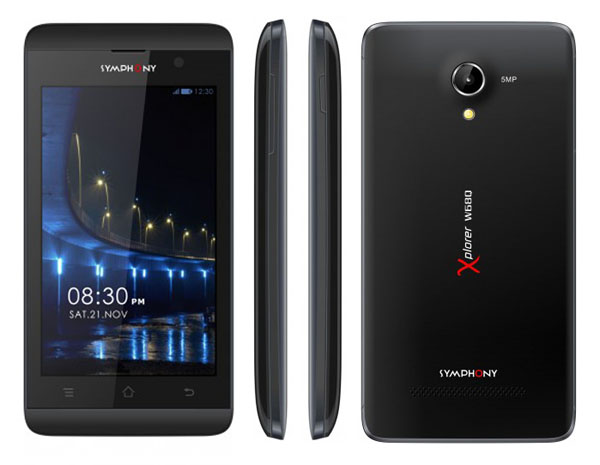 Symphony Xplorer W68Q Features and Specifications