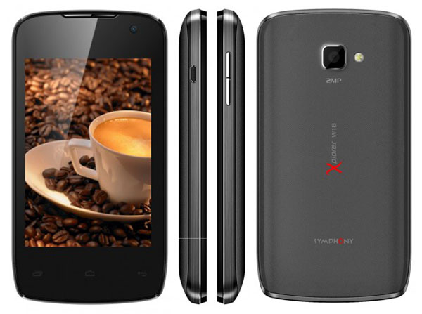 Symphony Xplorer W18 Features and Specifications