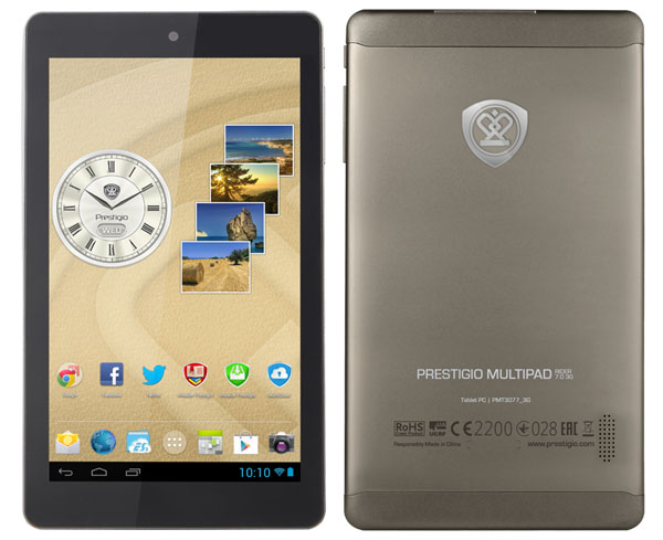 Prestigio MultiPad Rider 7.0 3G Features and Specifications