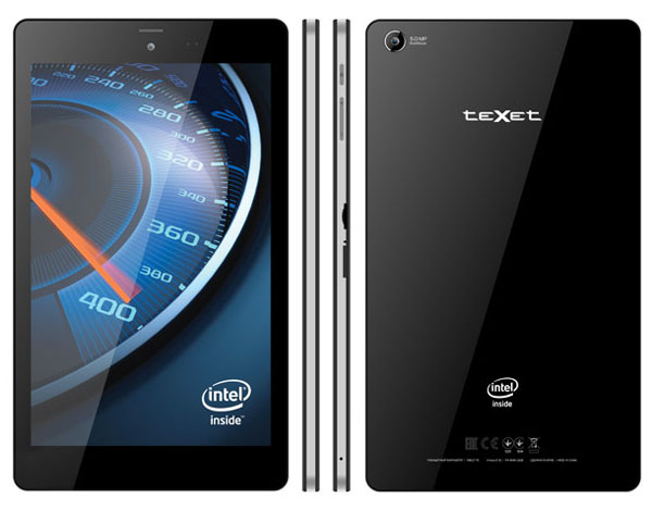 teXet X-force 8 3G TM-8048 Features and Specifications