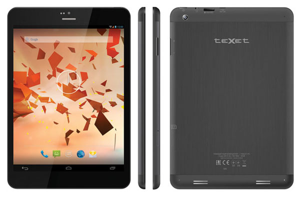 teXet X-pad Air 8 3G TM-7863 Features and Specifications