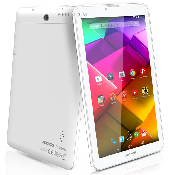 Archos 70 Copper Features and Specifications