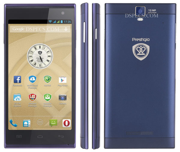 Prestigio Multiphone 5505 Duo Features and Specifications