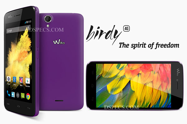 Wiko Birdy 4G Features and Specifications