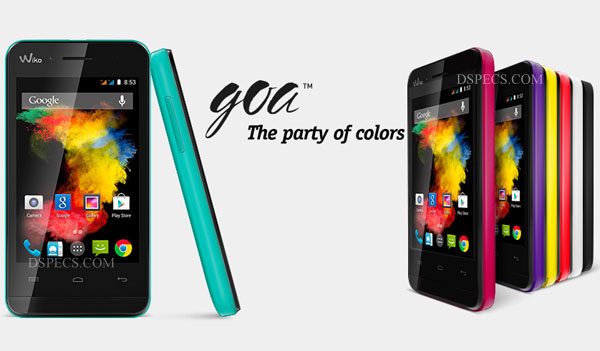 Wiko Goa Features and Specifications