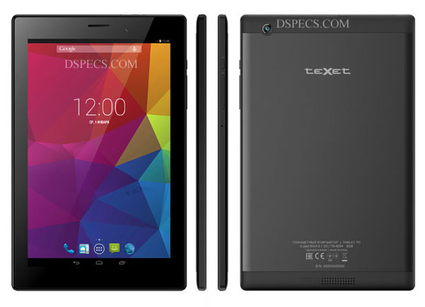 teXet X-pad SKY 8.1 3G TM-8054 Features and Specifications