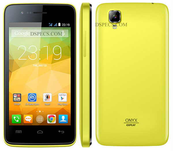 Explay Onyx Features and Specifications