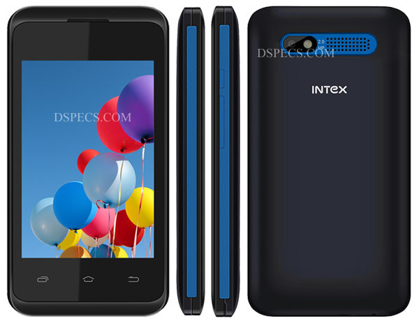 Intex Aqua 3G Mini Features and Specifications