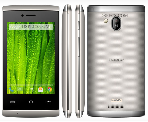 Lava Iris 352 Flair Features and Specifications