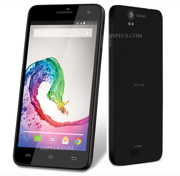 Lava Iris X5 Features and Specifications