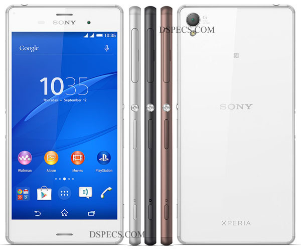 Sony Xperia Z3 Dual Features and Specifications