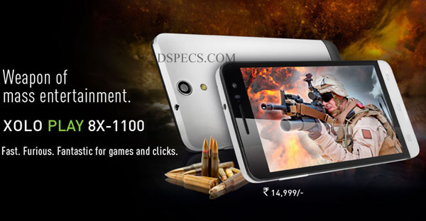 Xolo Play 8X-1100 Features and Specifications