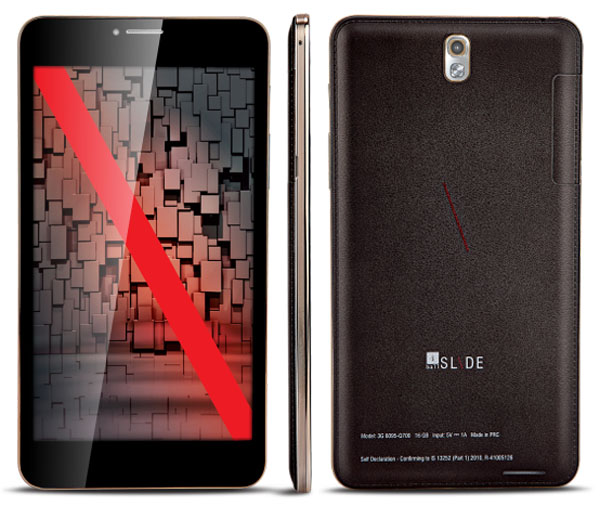 iBall Slide 3G 6095-Q700 Features and Specifications