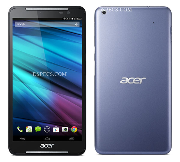 Acer Iconia Tab S A1-724 Features and Specifications