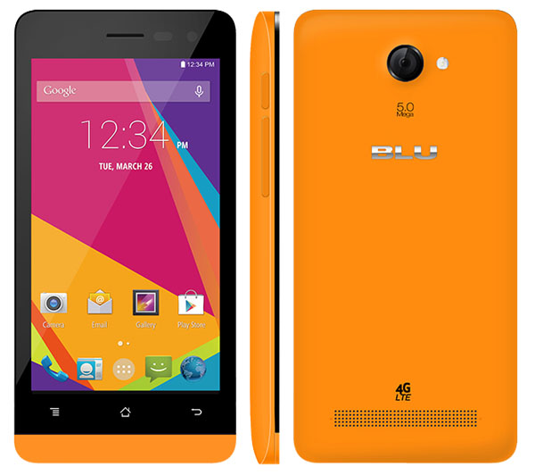 Blu Studio Mini LTE Features and Specifications