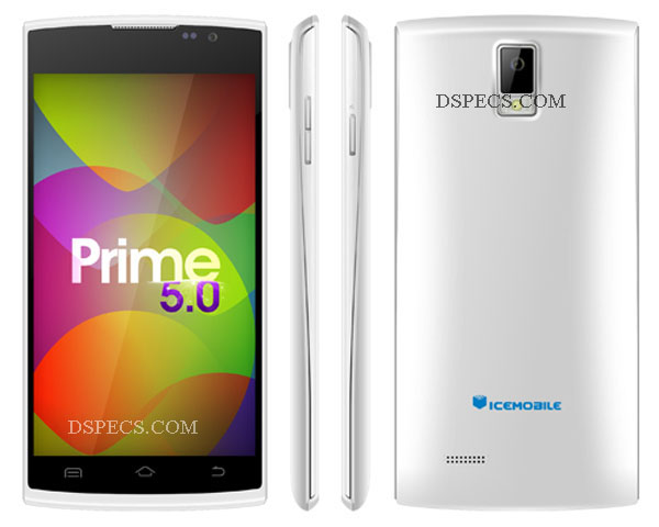 Icemobile Prime 5.0 Features and Specifications