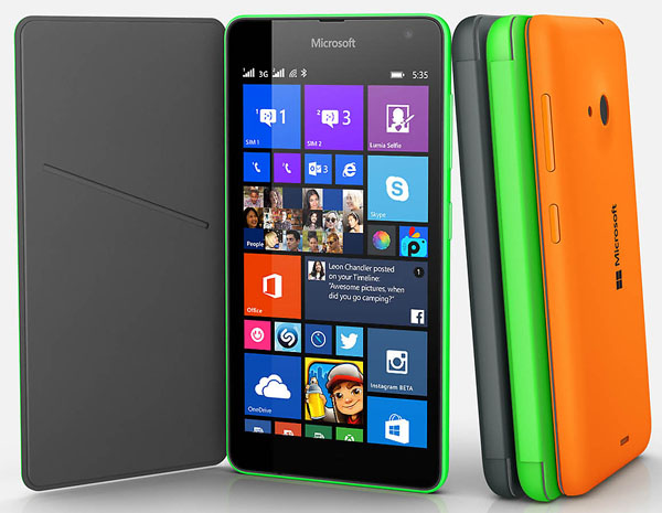 Microsoft Lumia 535 Dual SIM Features and Specifications