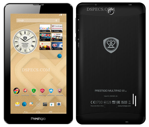 Prestigio MultiPad Wize 3037 3G Features and Specifications