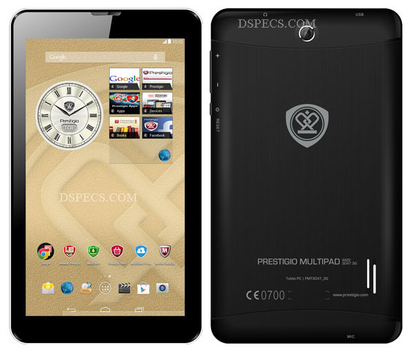 Prestigio MultiPad Wize 3047 3G Features and Specifications