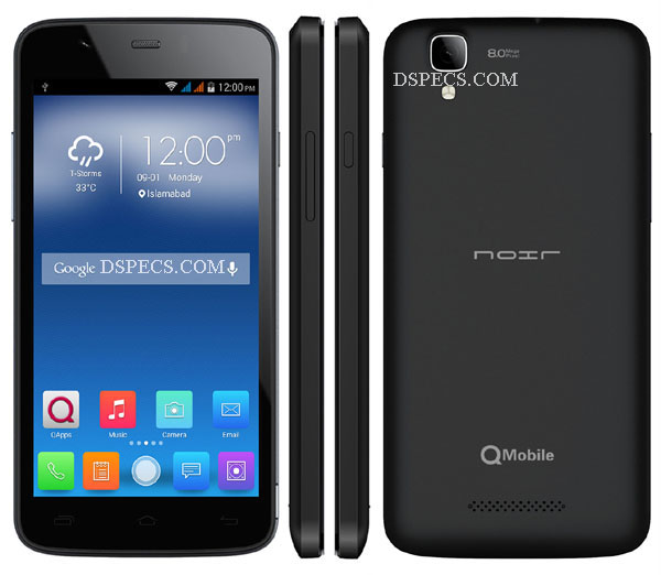 QMobile Noir X500 Features and Specifications