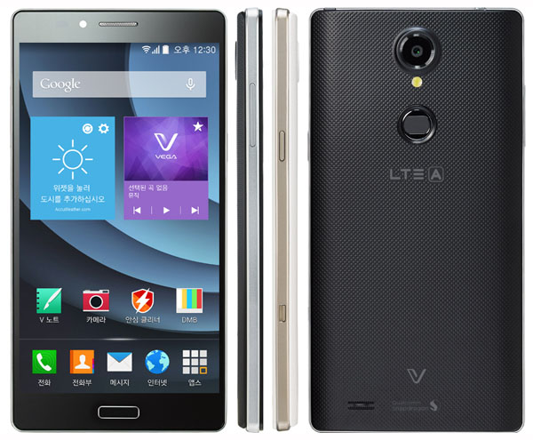 Pantech Vega Pop-up Note Features and Specifications